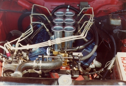 RS 2600 Motor mit offenem Ansaugtrichter