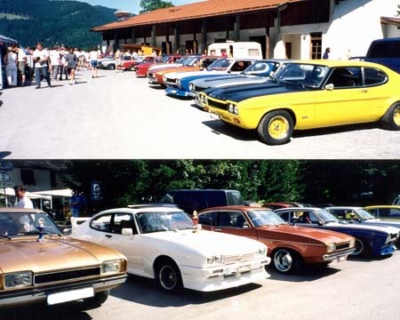 2. Int. Ford Capri Treffen in Fischbachau bei Rosenheim (D) 1998 2. Int. Ford Capri Treffen in Fischbachau bei Rosenheim (D) 1998
