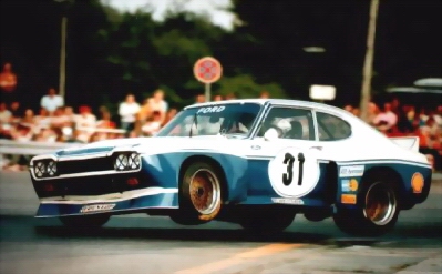 Jochen Mass with the Ford Capri RS3100
