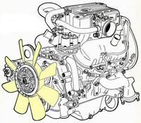 PRN - V6 2,8i engine inejction