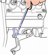 Gestänge - Einspritzpumpe / Drosselklappe einstellen - inkage - injection pump / throttle valve adjustment