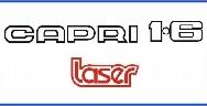 Ford Capri MkIII 1600 Laser Schriftzug