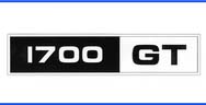 1700 GT Emblem - badge