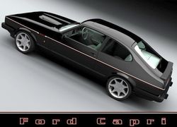Ford Capri III - gebaut von 1978 bis 1986. Abgebildet ein 2.8 Injection aus England