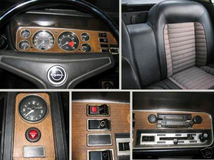 Interieur und Armaturen 1700 GT von 1971