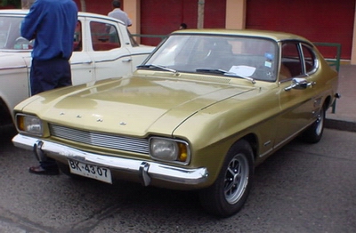 Ford Capri I, 1600 Kentmotor, 1969 aus Chile