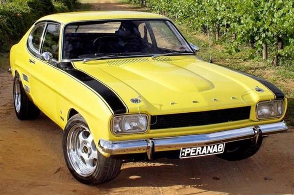 Basil green ford capri
