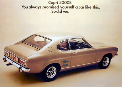 You always proised yourself a car like this - 3000E Capri
