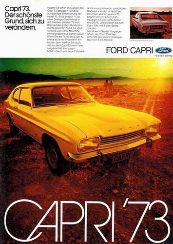 Der schönste Grund sich zu verändern - Ford Capri 73