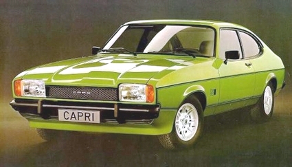Ford Capri II Werbung von 1976 Ford Capri II Werbung von 1976
