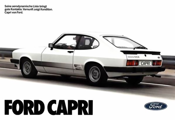 Capri III - Prospekt August 1980 Capri III - Prospekt August 1980