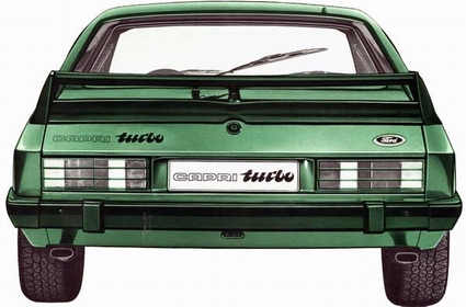 Capri III - 2.8 Werksturbo - Heck Capri III - 2.8 Werksturbo - Heck