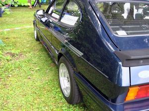 Heckansicht mit Seitenschweller und Hecksch&uuml;rze
Rear view with side skirts and rear apron
Vue arri�re avec bas de caisse et jupe arri�re