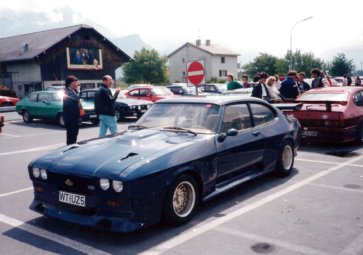 Suhe Umbau am Ford Capri III
Suhe conversion of the Ford Capri III
Transformation Suhe de la Ford Capri III