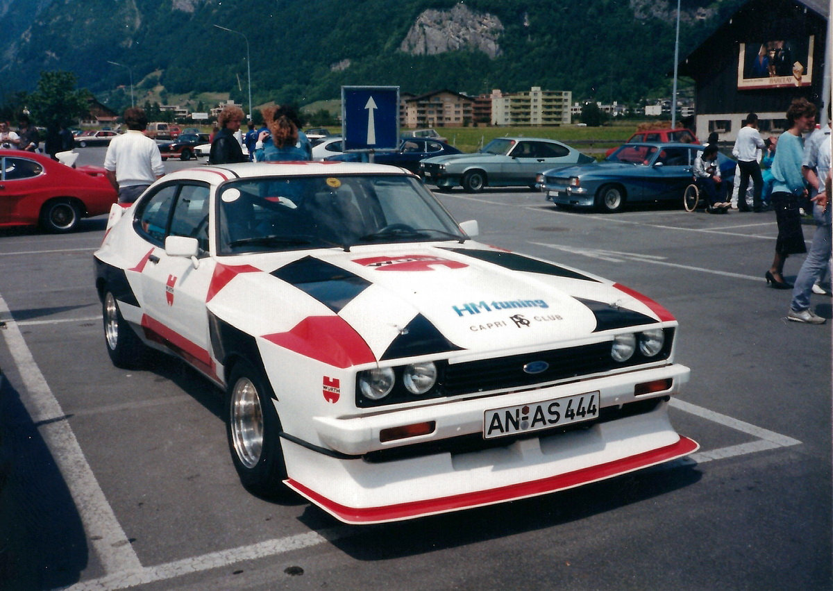 Würth Lackierung am Ford Capri
Würth paintwork on the Ford Capri
Peinture Würth sur la Ford Capri