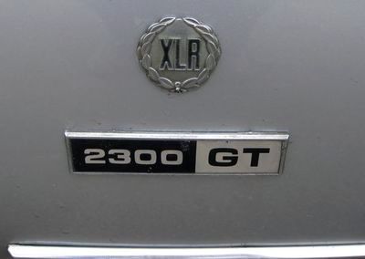 XLR und 2300GT Emblem