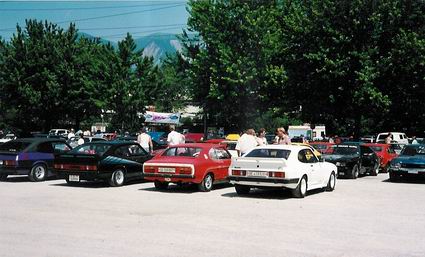 Int. Ford Capri Treffen in Chur (CH) 1994