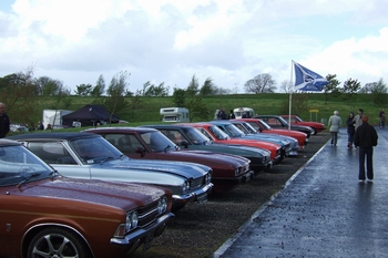 Ford Capri in line