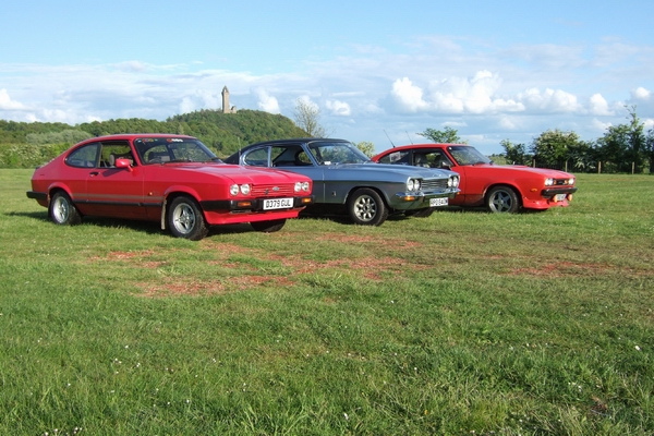 Capri MkIII 1.6 Laser 1986
Capri MkI 3000 GXL 1974
Capri MkIII 3500 V8 1985