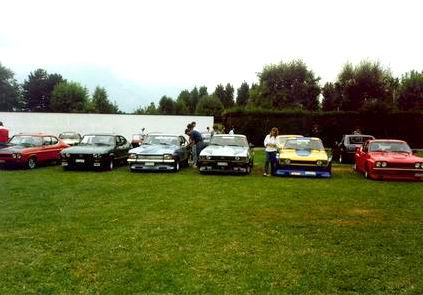 Int. Ford Capri Treffen in Aigle (CH) 1987