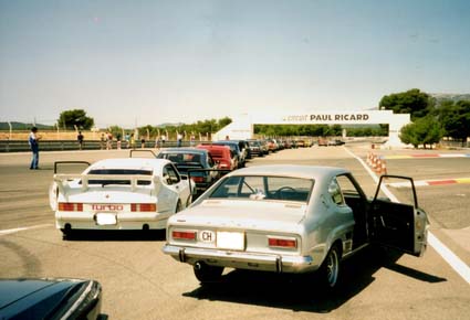 Ford Capri Treffen / Meeting - Circuit Paul  Richard 1993