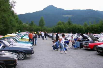 3. Int. Ford Capri Treffen in Fischbachau bei Rosenheim (D) 2005