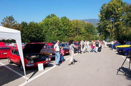 Nationales Ford Capri Treffen in Wangen (CH) 2003