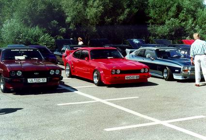 Int. Ford Capri Treffen in Burgdorf-Zuchwil (CH) 1989