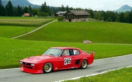 Der Ford Capri III von Mauro Cantoni - Gurnigel (CH)