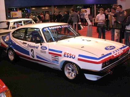 Motorsportsiege im Ford Capri III