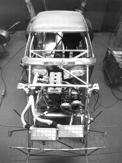 Zakspeed Capri Rohcarrosse