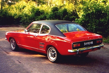 Ford Capri MkI im Schatten der Natur