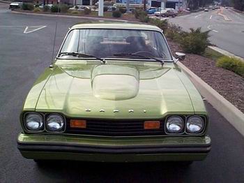 Lincoln Mercury Capri Frontansicht