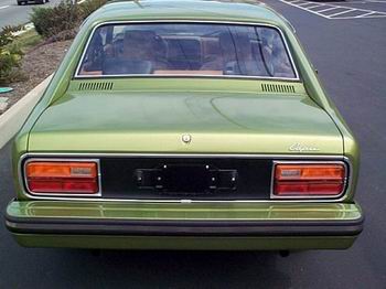 Lincoln Mercury Capri Heckansicht