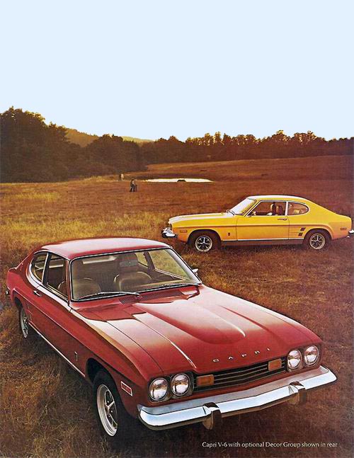 Lincoln Mercury Capri Broschüre