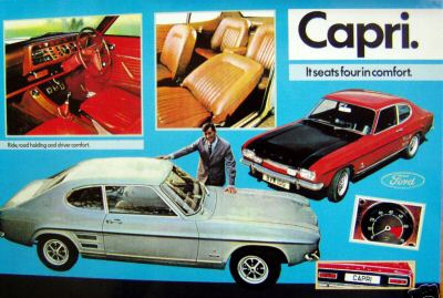 Werbung Capri Mk I