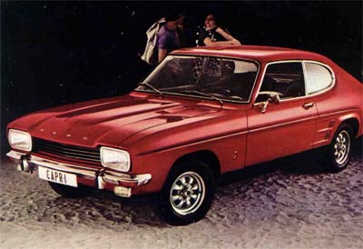 Publicity Ford Capri MkI 1600 - 1969