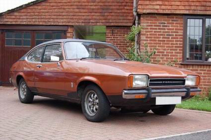 Ford Capri Mk II by 1974-75
