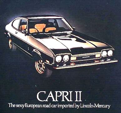 Ford Capri MkII - Lincoln Mercury Prospekt