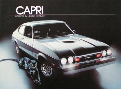 Ford Capri Mk II S oder "Le Cat Black" - Lincoln Mercury - 1977