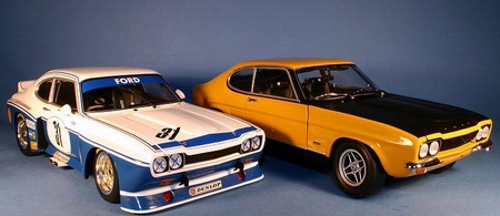 Capri RS 3100 und RS 2600 1:18 - Minichamps