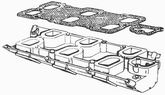 Dichtung Ansaugluftkammer - gasket air surge chamber