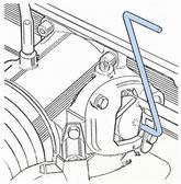Einstellung der Einspritzpumpe zur Drosselklappe - adjustment injection pump to the throttle valve 1972 - 1973