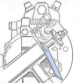 Einstellung Motor über CO-Wert - Attitude engine over CO value 1972 - 1973