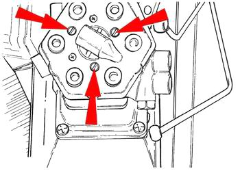 Befestigungsschrauben Kraftstoffmengenteiler * fastening screw fuel distributor