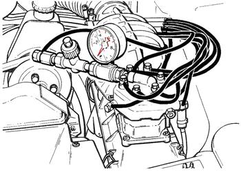 Druckprüfgerät * pressure gauge
