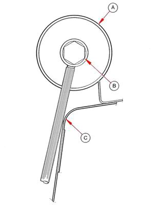 Einbaulage Kraftstoffilter-Ablaufleitung * gas filter mounting position downspout