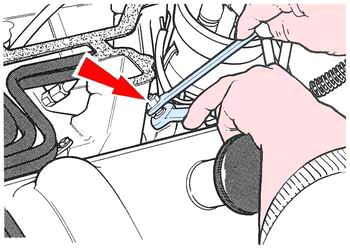 Kraftstoffleitung - Einspritzdüse * fuel line injection nozzle