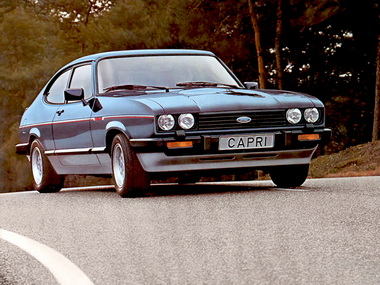 Werbung fr den Ford Capri III 2.8 Injection 1981