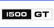 1500 GT Emblem